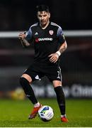 25 November 2020; Adam Hammill of Derry City during the Extra.ie FAI Cup Quarter-Final match between Sligo Rovers and Derry City at The Showgrounds in Sligo. Photo by Harry Murphy/Sportsfile