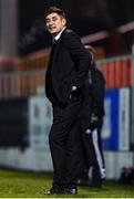 25 November 2020; Derry City manager Declan Devine during the Extra.ie FAI Cup Quarter-Final match between Sligo Rovers and Derry City at The Showgrounds in Sligo. Photo by Harry Murphy/Sportsfile