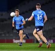 21 November 2020; Jonny Cooper of Dublin makes a pass to team-mate Paddy Small during the Leinster GAA Football Senior Championship Final match between Dublin and Meath at Croke Park in Dublin. Photo by Ray McManus/Sportsfile