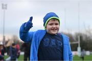 28 November 2020; Leon Santonacci during Leinster Rugby Inclusion Training at Naas RFC in Naas, Kildare. Photo by Ramsey Cardy/Sportsfile