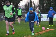 28 November 2020; Leon Santonacci during Leinster Rugby Inclusion Training at Naas RFC in Naas, Kildare. Photo by Ramsey Cardy/Sportsfile