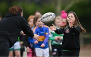 28 November 2020; Abbie Darragh during a Leinster Rugby Girls Give it a try session at Naas RFC in Naas, Kildare. Photo by Ramsey Cardy/Sportsfile