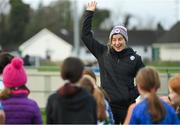 28 November 2020; Leinster and Ireland player Jenny Murphy during a Leinster Rugby Girls Give it a try session at Naas RFC in Naas, Kildare. Photo by Ramsey Cardy/Sportsfile