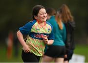 28 November 2020; Brooke Kelly during a Leinster Rugby Girls Give it a try session at Naas RFC in Naas, Kildare. Photo by Ramsey Cardy/Sportsfile