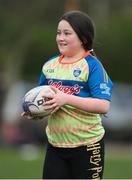 28 November 2020; Brooke Kelly during a Leinster Rugby Girls Give it a try session at Naas RFC in Naas, Kildare. Photo by Ramsey Cardy/Sportsfile