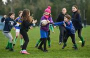 28 November 2020; Ashling Condon during a Leinster Rugby Girls Give it a try session at Naas RFC in Naas, Kildare. Photo by Ramsey Cardy/Sportsfile