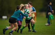 28 November 2020; Anna Pamplin during a Leinster Rugby Girls Give it a try session at Naas RFC in Naas, Kildare. Photo by Ramsey Cardy/Sportsfile