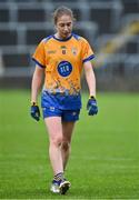 28 November 2020; Laura Egan of Clare after the TG4 All-Ireland Intermediate Ladies Football Championship Semi-Final match between Clare and Meath at MW Hire O'Moore Park in Portlaoise, Laois. Photo by Brendan Moran/Sportsfile