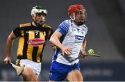 28 November 2020; Jack Prendergast of Waterford in action against Paddy Deegan of Kilkenny during the GAA Hurling All-Ireland Senior Championship Semi-Final match between Kilkenny and Waterford at Croke Park in Dublin. Photo by Ray McManus/Sportsfile