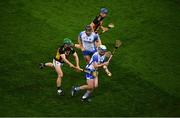28 November 2020; Stephen Bennett of Waterford in action against Tommy Walsh  of Kilkenny during the GAA Hurling All-Ireland Senior Championship Semi-Final match between Kilkenny and Waterford at Croke Park in Dublin. Photo by Daire Brennan/Sportsfile