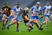 28 November 2020; Padraig Walsh of Kilkenny in action against Jake Dillon of Waterford during the GAA Hurling All-Ireland Senior Championship Semi-Final match between Kilkenny and Waterford at Croke Park in Dublin. Photo by Stephen McCarthy/Sportsfile