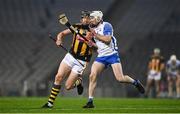 28 November 2020; Walter Walsh of Kilkenny is tackled by Shane McNulty of Waterford during the GAA Hurling All-Ireland Senior Championship Semi-Final match between Kilkenny and Waterford at Croke Park in Dublin. Photo by Ray McManus/Sportsfile