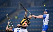 28 November 2020; Colin Fennelly of Kilkenny and Conor Prunty of Waterford contest a dropping ball during the GAA Hurling All-Ireland Senior Championship Semi-Final match between Kilkenny and Waterford at Croke Park in Dublin. Photo by Ray McManus/Sportsfile