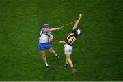 28 November 2020; Huw Lawlor of Kilkenny in action against Austin Gleeson of Waterford during the GAA Hurling All-Ireland Senior Championship Semi-Final match between Kilkenny and Waterford at Croke Park in Dublin. Photo by Daire Brennan/Sportsfile