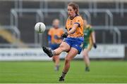 28 November 2020; Eimear O'Connor of Clare during the TG4 All-Ireland Intermediate Ladies Football Championship Semi-Final match between Clare and Meath at MW Hire O'Moore Park in Portlaoise, Laois. Photo by Brendan Moran/Sportsfile