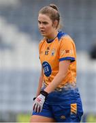28 November 2020; Chloe Moloney of Clare during the TG4 All-Ireland Intermediate Ladies Football Championship Semi-Final match between Clare and Meath at MW Hire O'Moore Park in Portlaoise, Laois. Photo by Brendan Moran/Sportsfile