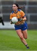28 November 2020; Caoimhe Harvey of Clare during the TG4 All-Ireland Intermediate Ladies Football Championship Semi-Final match between Clare and Meath at MW Hire O'Moore Park in Portlaoise, Laois. Photo by Brendan Moran/Sportsfile