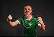 29 November 2020; Louise Quinn during a Republic of Ireland Women portrait session at the Castleknock Hotel in Dublin. Photo by Stephen McCarthy/Sportsfile