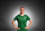 29 November 2020; Louise Quinn during a Republic of Ireland Women portrait session at the Castleknock Hotel in Dublin. Photo by Stephen McCarthy/Sportsfile