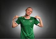 29 November 2020; Louise Quinn during a Republic of Ireland Women portrait session at the Castleknock Hotel in Dublin. Photo by Stephen McCarthy/Sportsfile