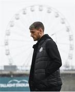 29 November 2020; Lee Grace of Shamrock Rovers walks the pitch prior to the Extra.ie FAI Cup Semi-Final match between Shamrock Rovers and Sligo Rovers at Tallaght Stadium in Dublin. Photo by Harry Murphy/Sportsfile