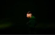 29 November 2020; Jack Byrne of Shamrock Rovers warms-up prior to the Extra.ie FAI Cup Semi-Final match between Shamrock Rovers and Sligo Rovers at Tallaght Stadium in Dublin. Photo by Harry Murphy/Sportsfile