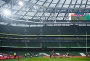 29 November 2020; Both sides contest a lineout during the Autumn Nations Cup match between Ireland and Georgia at the Aviva Stadium in Dublin. Photo by David Fitzgerald/Sportsfile