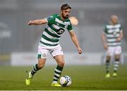 29 November 2020; Greg Bolger of Shamrock Rovers during the Extra.ie FAI Cup Semi-Final match between Shamrock Rovers and Sligo Rovers at Tallaght Stadium in Dublin. Photo by Harry Murphy/Sportsfile