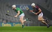 29 November 2020; Cian Lynch of Limerick in action against Gearóid McInerney of Galway during the GAA Hurling All-Ireland Senior Championship Semi-Final match between Limerick and Galway at Croke Park in Dublin. Photo by Piaras Ó Mídheach/Sportsfile
