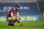 29 November 2020; Seán Loftus of Galway dejected after the GAA Hurling All-Ireland Senior Championship Semi-Final match between Limerick and Galway at Croke Park in Dublin. Photo by Piaras Ó Mídheach/Sportsfile