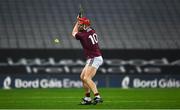 29 November 2020; Joe Canning of Galway during the GAA Hurling All-Ireland Senior Championship Semi-Final match between Limerick and Galway at Croke Park in Dublin. Photo by Ray McManus/Sportsfile