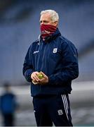 29 November 2020; Galway manager Shane O'Neill before the GAA Hurling All-Ireland Senior Championship Semi-Final match between Limerick and Galway at Croke Park in Dublin. Photo by Piaras Ó Mídheach/Sportsfile