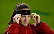 30 November 2020; Laura Benkarth during a Germany training session at Tallaght Stadium in Dublin. Photo by Stephen McCarthy/Sportsfile