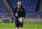 30 November 2020; John Cooney of Ulster prior to the Guinness PRO14 match between Edinburgh and Ulster at BT Murrayfield in Edinburgh, Scotland. Photo by Paul Devlin/Sportsfile