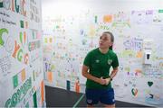 30 November 2020; Katie McCabe during a Republic of Ireland training session at Tallaght Stadium in Dublin. Photo by Stephen McCarthy/Sportsfile