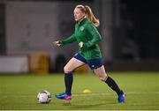 30 November 2020; Amber Barrett during a Republic of Ireland training session at Tallaght Stadium in Dublin. Photo by Stephen McCarthy/Sportsfile