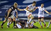 30 November 2020; Sam Carter of Ulster is tackled by Andrew Davidson of Edinburgh during the Guinness PRO14 match between Edinburgh and Ulster at BT Murrayfield in Edinburgh, Scotland. Photo by Paul Devlin/Sportsfile