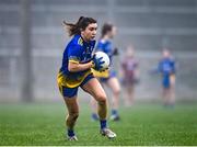 29 November 2020; Joanne Cregg of Roscommon during the TG4 All-Ireland Intermediate Ladies Football Championship Semi-Final match between Roscommon and Westmeath at Glennon Brothers Pearse Park in Longford. Photo by Sam Barnes/Sportsfile