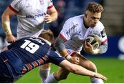 30 November 2020; Ian Madigan of Ulster is tackled by Jamie Hodgson of Edinburgh during the Guinness PRO14 match between Edinburgh and Ulster at BT Murrayfield in Edinburgh, Scotland. Photo by Paul Devlin/Sportsfile