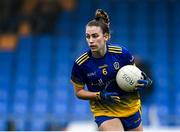29 November 2020; Ellen Irwin of Roscommon during the TG4 All-Ireland Intermediate Ladies Football Championship Semi-Final match between Roscommon and Westmeath at Glennon Brothers Pearse Park in Longford. Photo by Sam Barnes/Sportsfile