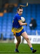 29 November 2020; Ellen Irwin of Roscommon during the TG4 All-Ireland Intermediate Ladies Football Championship Semi-Final match between Roscommon and Westmeath at Glennon Brothers Pearse Park in Longford. Photo by Sam Barnes/Sportsfile