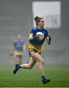 29 November 2020; Laura Fleming of Roscommon during the TG4 All-Ireland Intermediate Ladies Football Championship Semi-Final match between Roscommon and Westmeath at Glennon Brothers Pearse Park in Longford. Photo by Sam Barnes/Sportsfile
