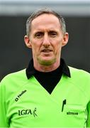 29 November 2020; Referee John Devlin ahead of the TG4 All-Ireland Intermediate Ladies Football Championship Semi-Final match between Roscommon and Westmeath at Glennon Brothers Pearse Park in Longford. Photo by Sam Barnes/Sportsfile