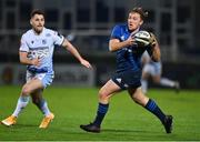 22 November 2020; Liam Turner of Leinster in action against Tomos Williams of Cardiff Blues during the Guinness PRO14 match between Leinster and Cardiff Blues at RDS Arena in Dublin. Photo by Brendan Moran/Sportsfile