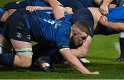 22 November 2020; Dan Leavy of Leinster during the Guinness PRO14 match between Leinster and Cardiff Blues at RDS Arena in Dublin. Photo by Brendan Moran/Sportsfile