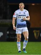 22 November 2020; Hallam Amos of Cardiff Blues during the Guinness PRO14 match between Leinster and Cardiff Blues at RDS Arena in Dublin. Photo by Brendan Moran/Sportsfile