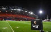 30 November 2020; A general view ahead of the Guinness PRO14 match between Munster and Zebre at Thomond Park in Limerick. Photo by Ramsey Cardy/Sportsfile