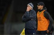 15 November 2020; Limerick manager John Kiely, left, and coach Paul Kinnerk during the Munster GAA Hurling Senior Championship Final match between Limerick and Waterford at Semple Stadium in Thurles, Tipperary. Photo by Brendan Moran/Sportsfile