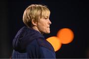 1 December 2020; Republic of Ireland manager Vera Pauw during the UEFA Women's EURO 2022 Qualifier match between Republic of Ireland and Germany at Tallaght Stadium in Dublin. Photo by Stephen McCarthy/Sportsfile