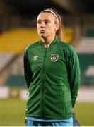 1 December 2020; Grace Moloney of Republic of Ireland prior to the UEFA Women's EURO 2022 Qualifier match between Republic of Ireland and Germany at Tallaght Stadium in Dublin. Photo by Stephen McCarthy/Sportsfile